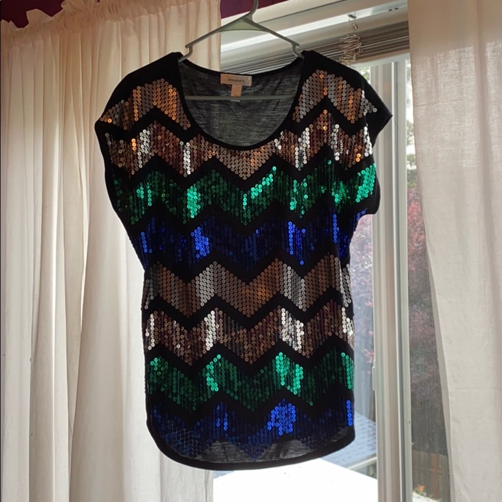 Sequin top